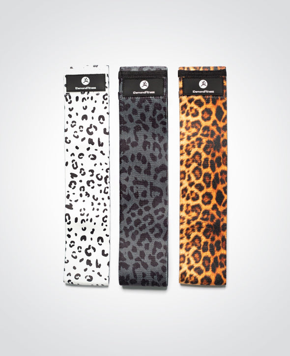 Leopard Print Fabric Bands